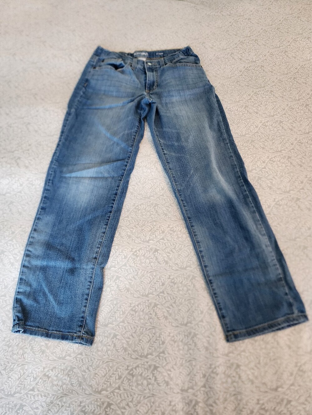 Sonoma Goods For Life Straight-Fit Flexwear Denim Jeans, Boys Size 12 - Picture 2 of 7